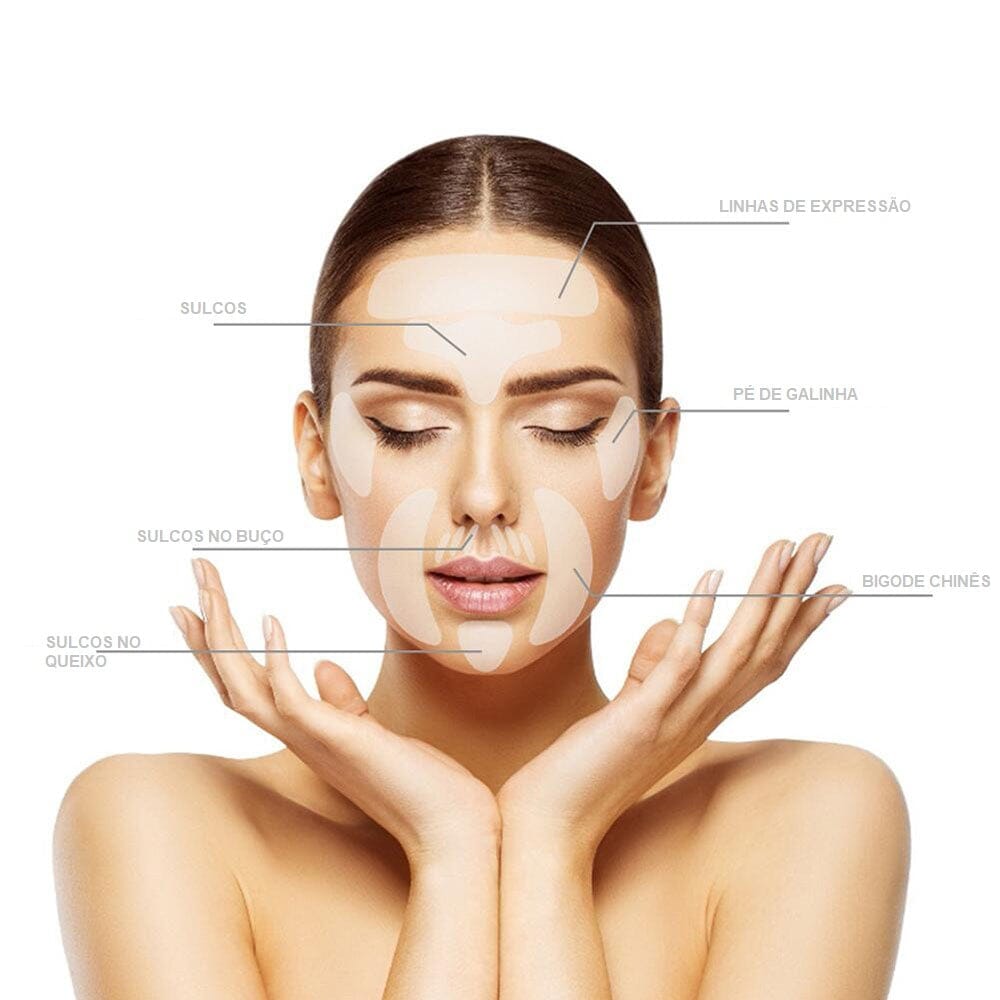 Silicone Anti-Wrinkle and Expression Lines Sticker
